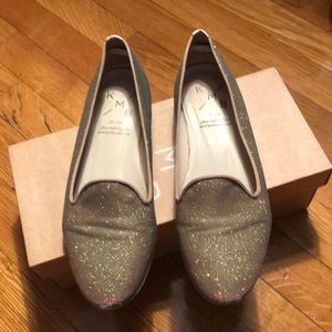 Glitter smoking slippers